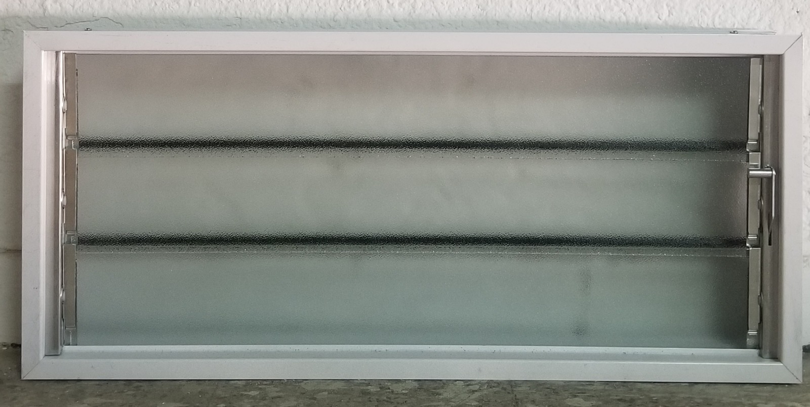 Aireador 800x260 Vidrio Fantasía Blanco