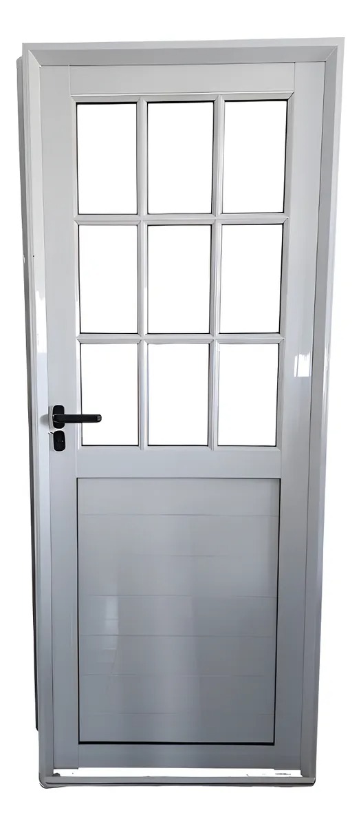 Puerta Herrero Tres cuartos V/repartido 26mm Blanco