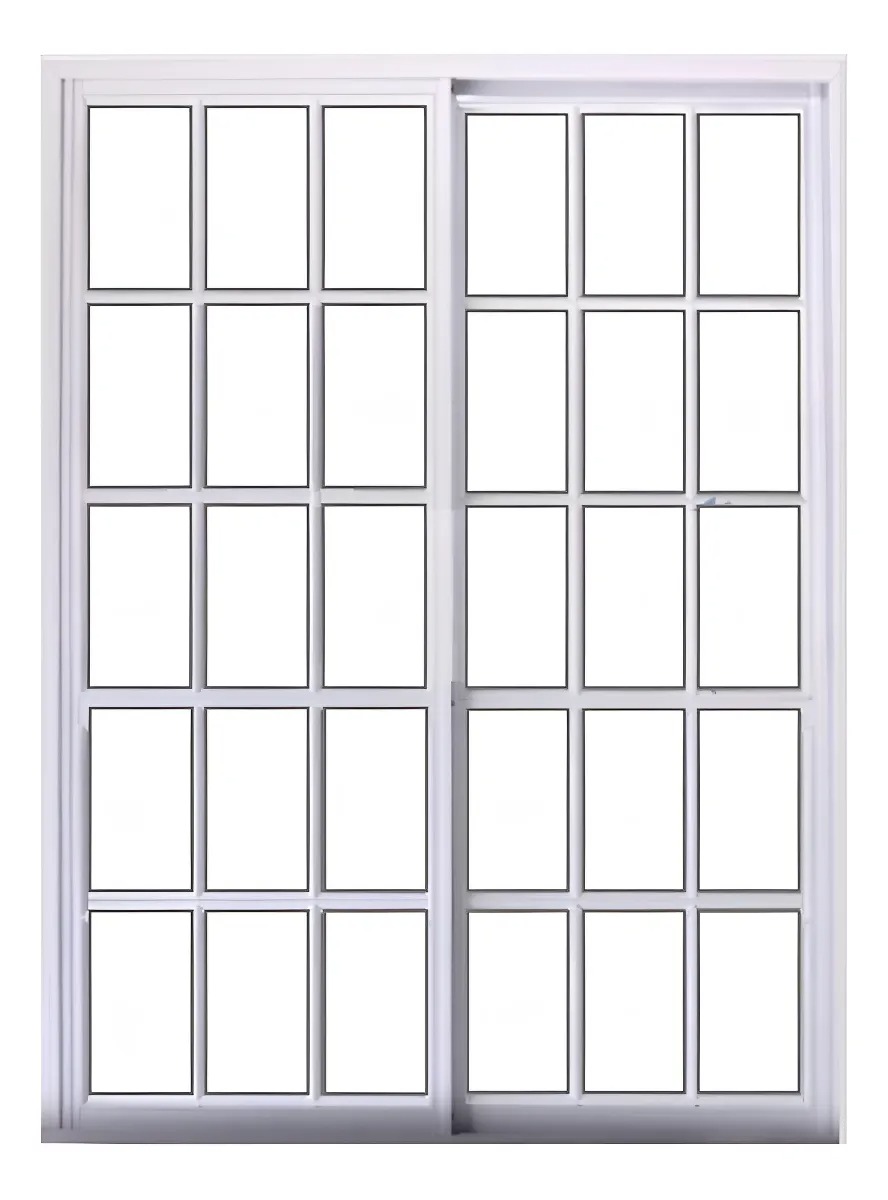Ventana Linea Herrero 1500x2000 Vidrio Repartido Blanco