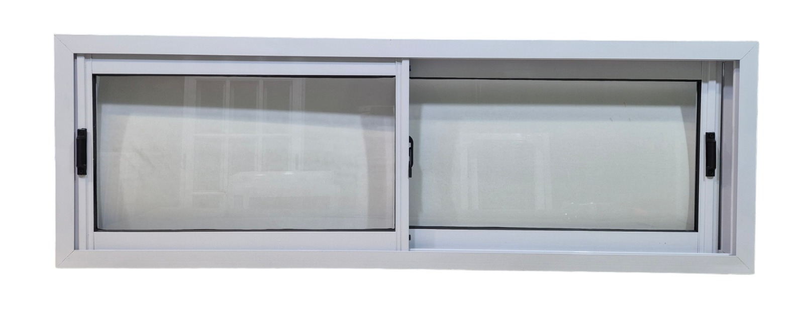 Ventana Linea Herrero 1800x400 Vidrio Entero Blanco